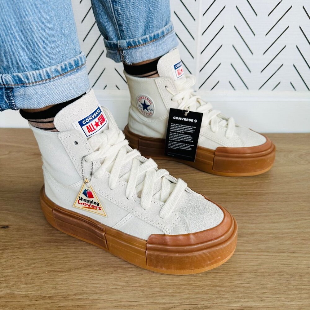 ⭐Rare Converse Chuck Taylor All Star Cruise HI 7 Wmn Shoes Snekaer Suede A09088C - Picture 3 of 10
